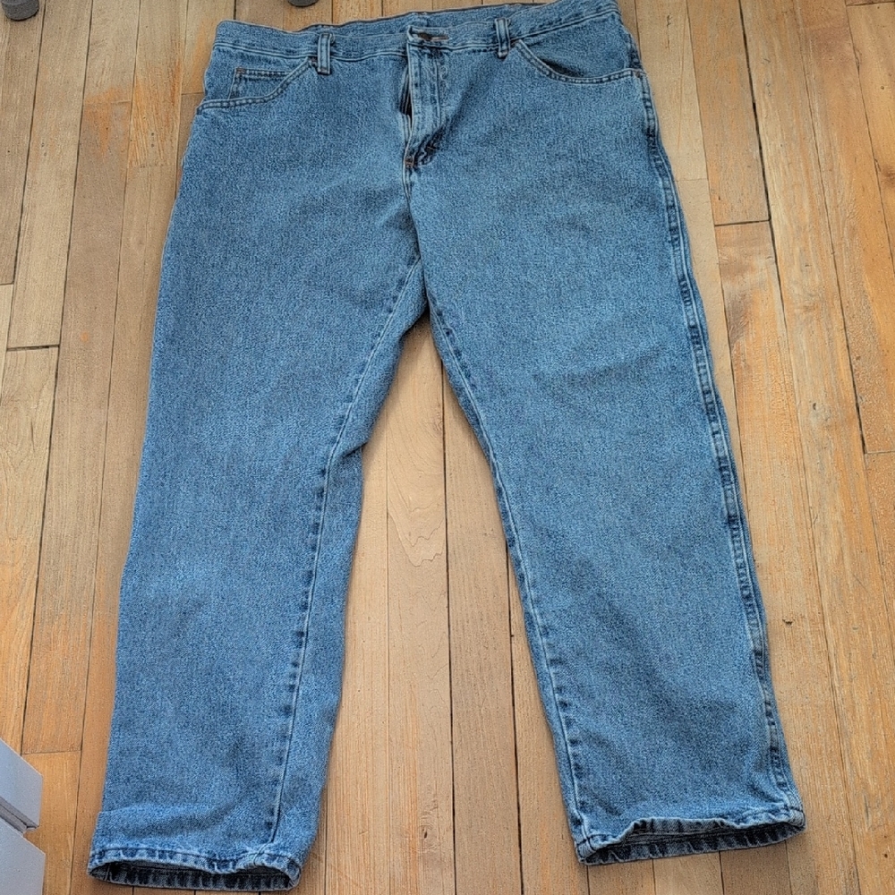 Rustler Men's Relaxed Fit Denim Jeans